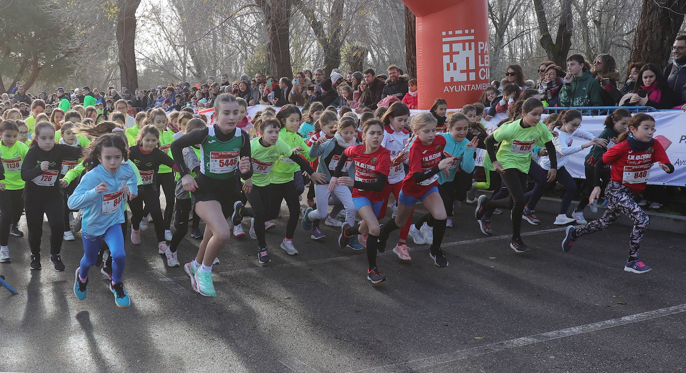 La San Silvestre de los pequeños atletas de Palencia