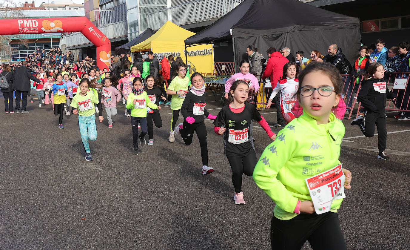 La San Silvestre de los pequeños atletas de Palencia