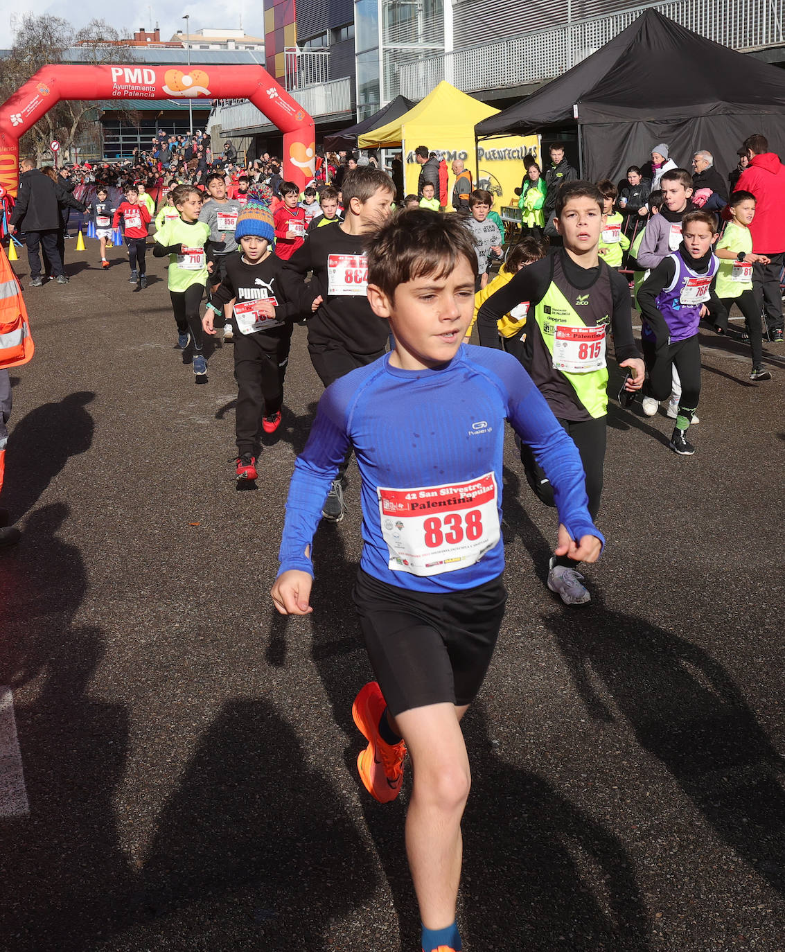 La San Silvestre de los pequeños atletas de Palencia