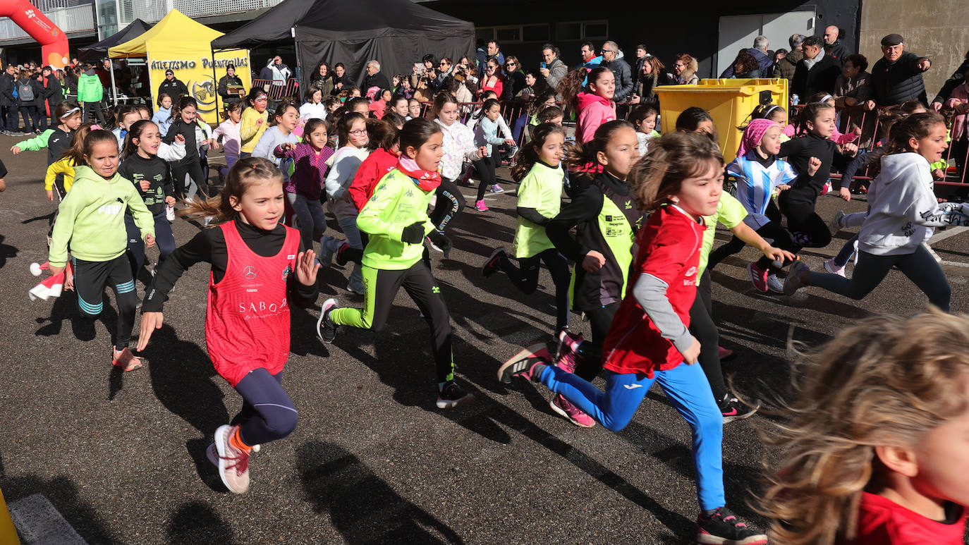 La San Silvestre de los pequeños atletas de Palencia