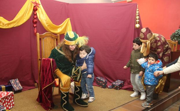 La mensajera de los Reyes Magos, en Cuéllar. 