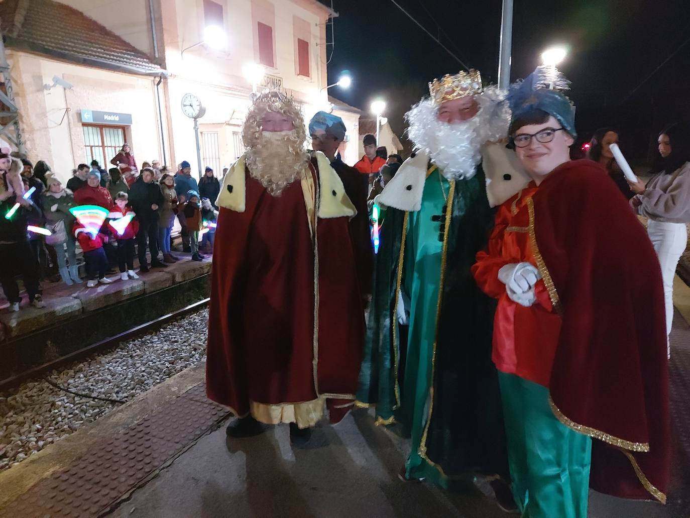 Los Reyes Magos, en El Espinar, San Rafael y en La Estación.