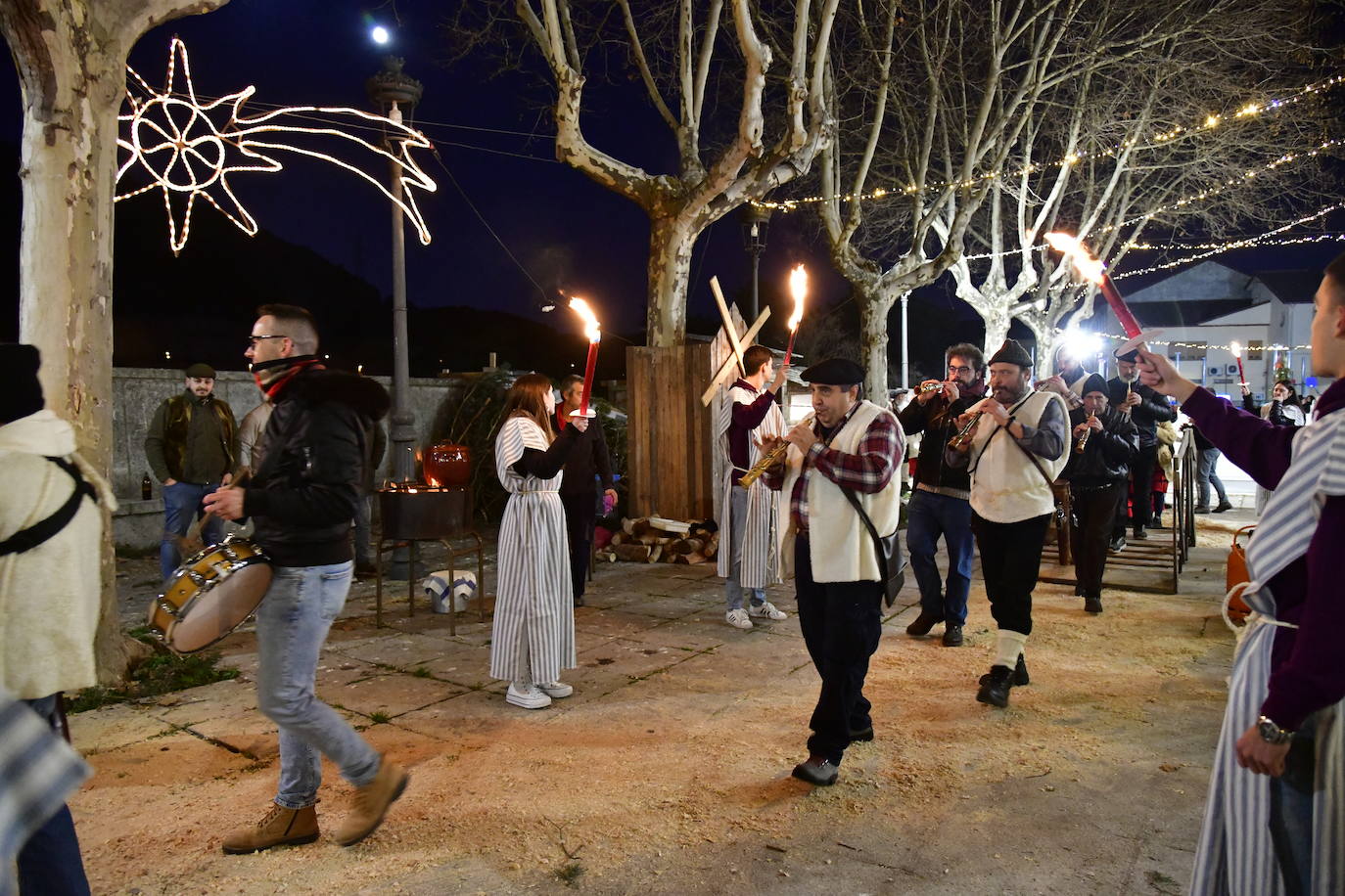 Los Reyes Magos, en El Espinar, San Rafael y en La Estación.