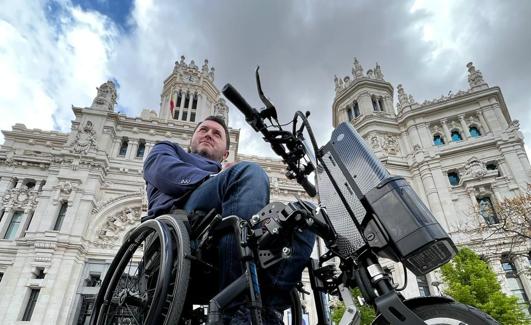 Francisco Sardón, presidente de la Plataforma de Personas con Discapacidad Física y Orgánica en Castilla y León 