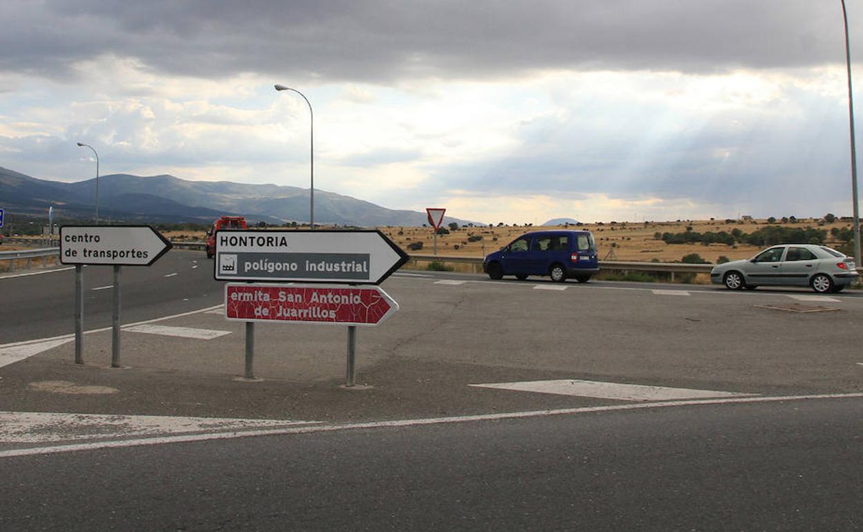 Terrenos, al fondo, donde se prevé el desarrollo de Prado del Hoyo.