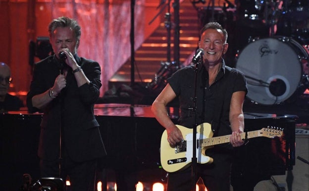 Imagen principal - Bruce Springsteen, Rod Stewart y Elton John. 