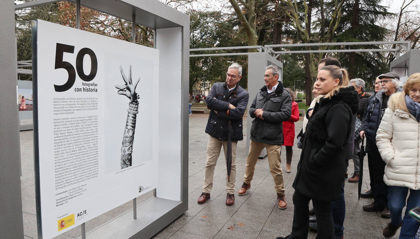 Fotos: 50 fotografías con historia acampan en el Salón en Palencia