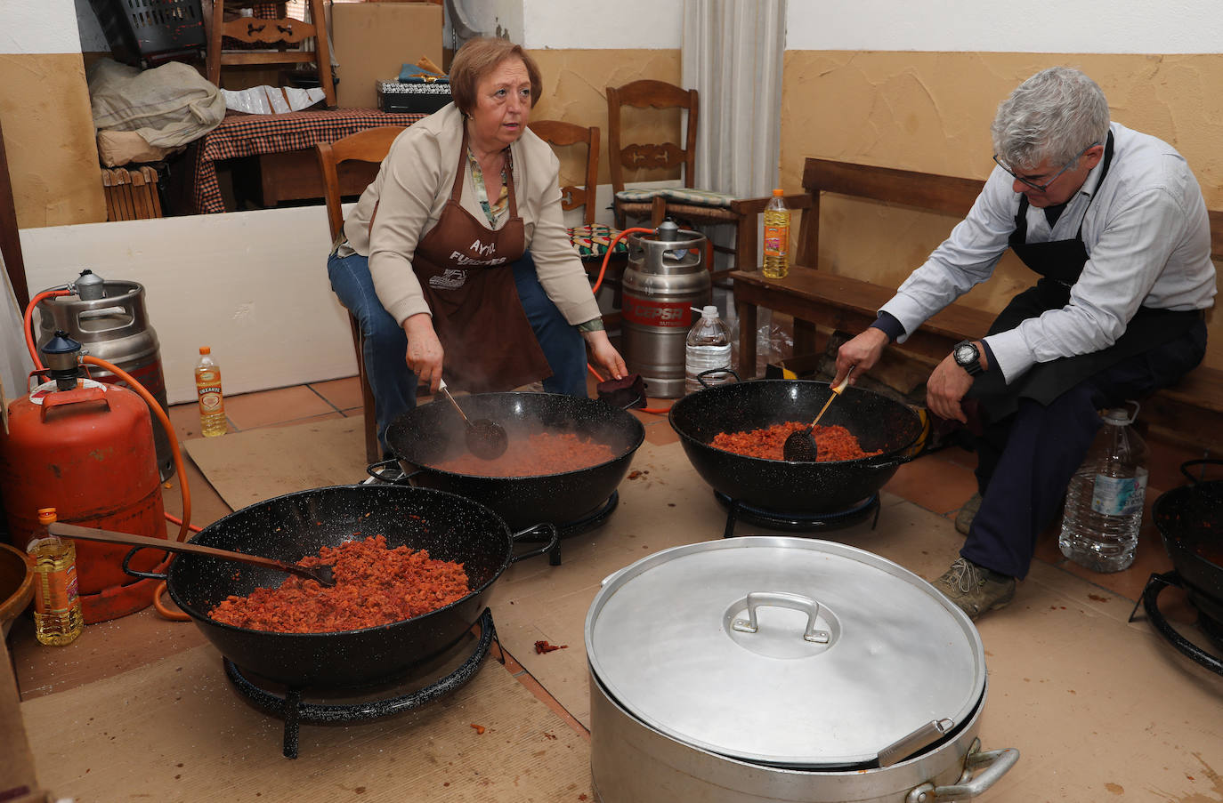 Fotos: Fuentes de Nava vive la fiesta de San Antón