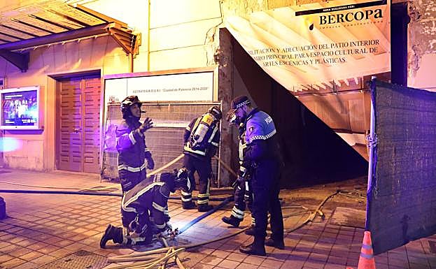 Conato de incendio en el nuevo espacio del teatro Principal de Palencia
