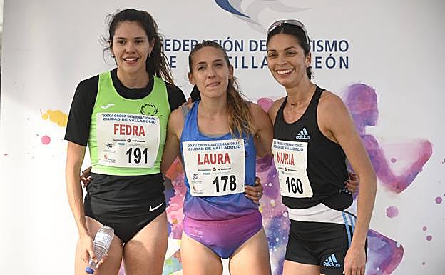 Podio absoluto en categoría femenino.