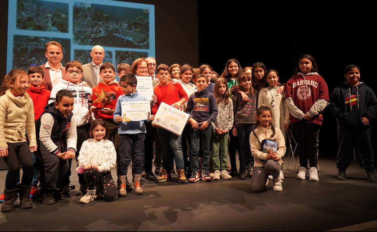 Entrega de los premios en el Concurso de Belenes de la Diputación.