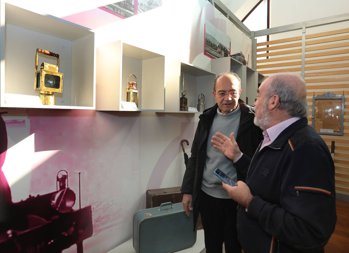 Fotos: El único Museo del Ferrocarril de la comunidad está en Venta de Baños