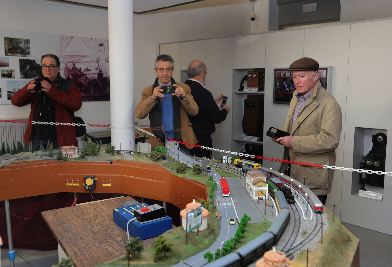 Fotos: El único Museo del Ferrocarril de la comunidad está en Venta de Baños