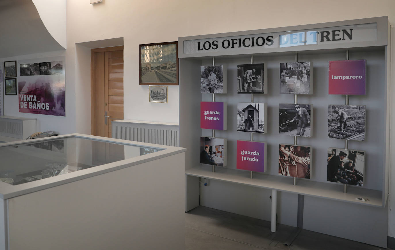 Fotos: El único Museo del Ferrocarril de la comunidad está en Venta de Baños