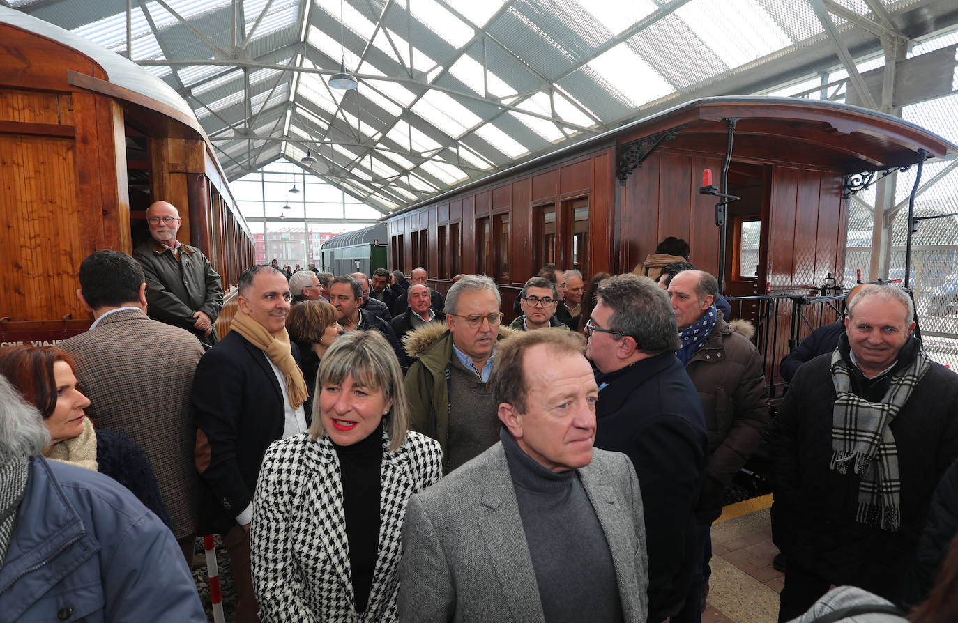 Fotos: El único Museo del Ferrocarril de la comunidad está en Venta de Baños