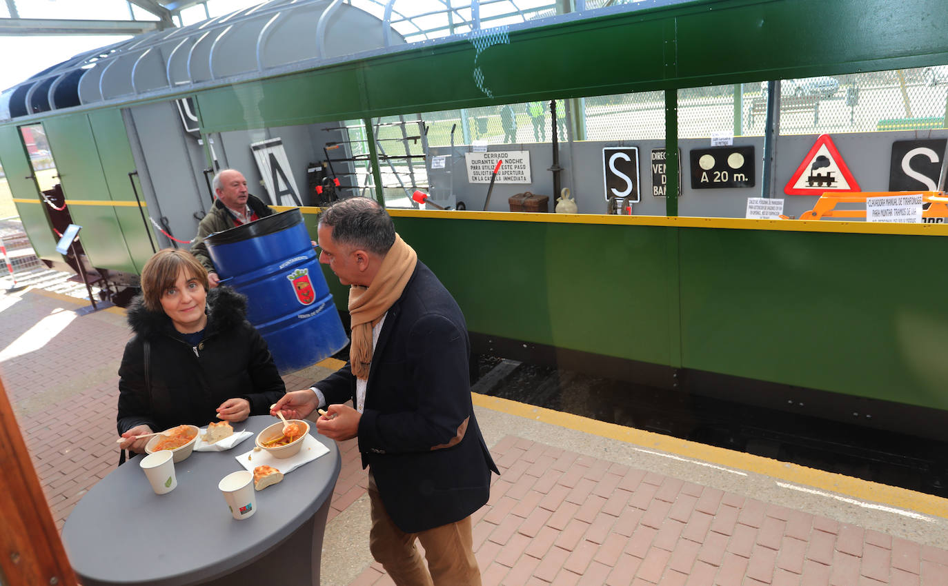 Fotos: El único Museo del Ferrocarril de la comunidad está en Venta de Baños