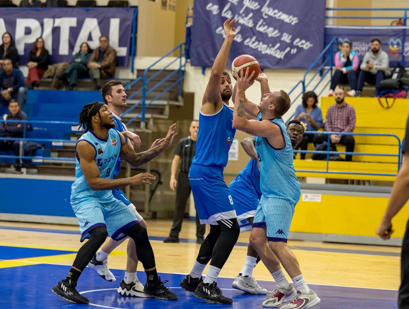 El equipo de Pedro Rivero cierra la primera vuelta de la temporada con una victoria y logra que la Copa Princesa se juegue en Palencia