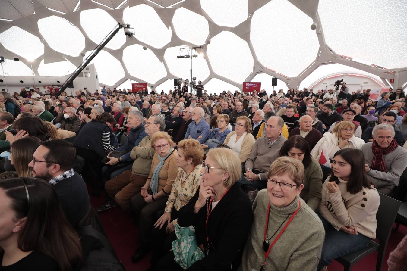 Fotos: Acto político del PSOE en Valladolid con la presencia de Pedro Sánchez