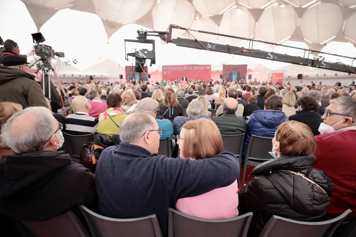 Fotos: Acto político del PSOE en Valladolid con la presencia de Pedro Sánchez