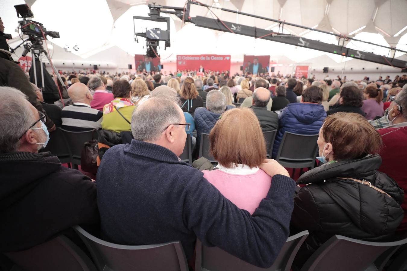 Fotos: Acto político del PSOE en Valladolid con la presencia de Pedro Sánchez