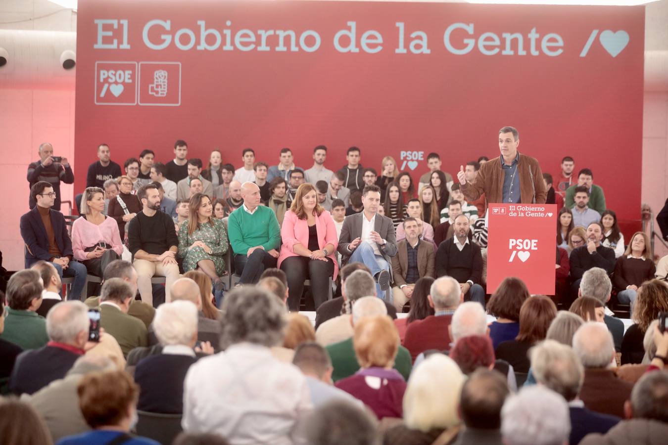 Fotos: Acto político del PSOE en Valladolid con la presencia de Pedro Sánchez