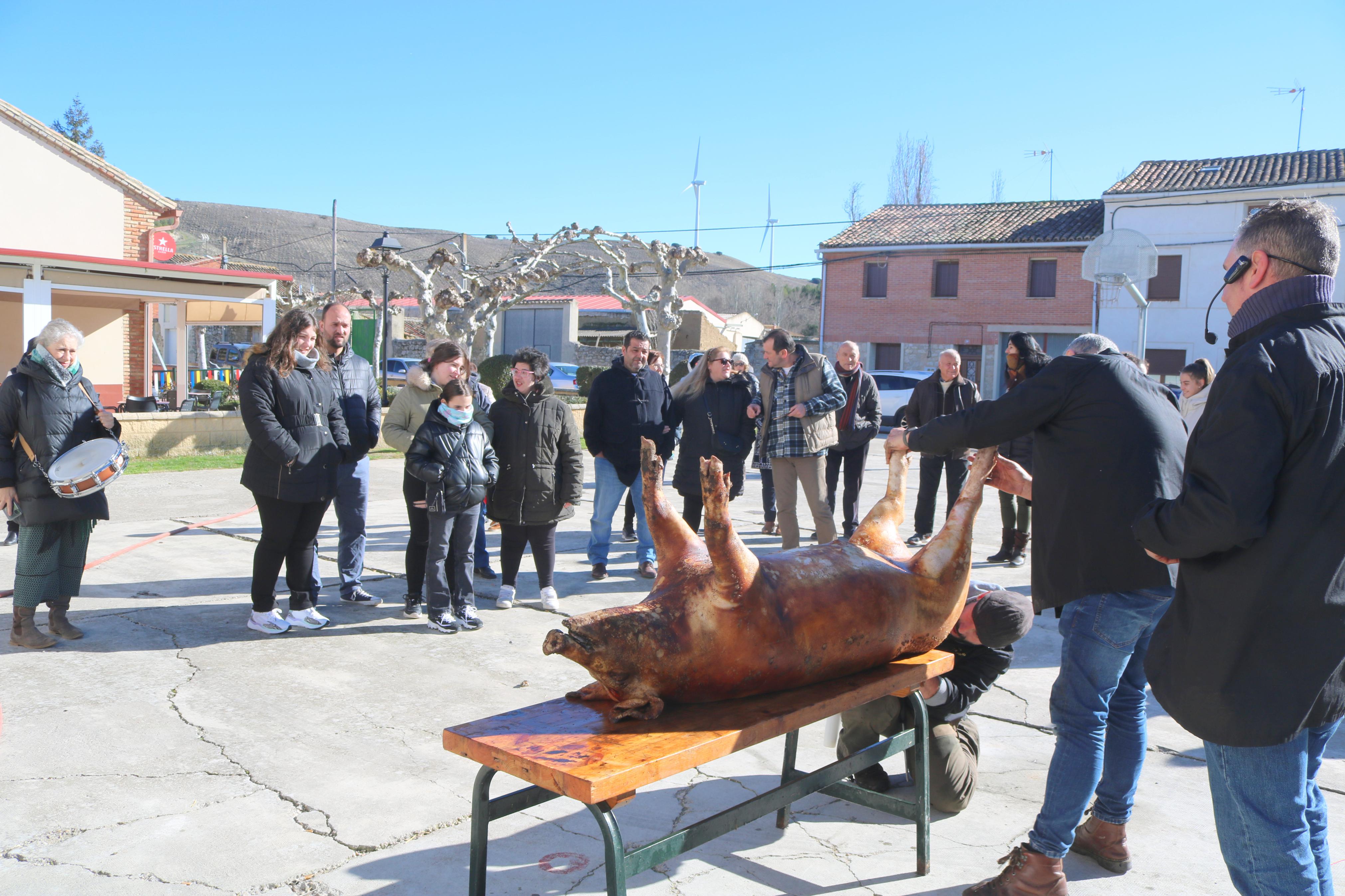 Los hornilleros se volcaron con la Fiesta de la Matanza