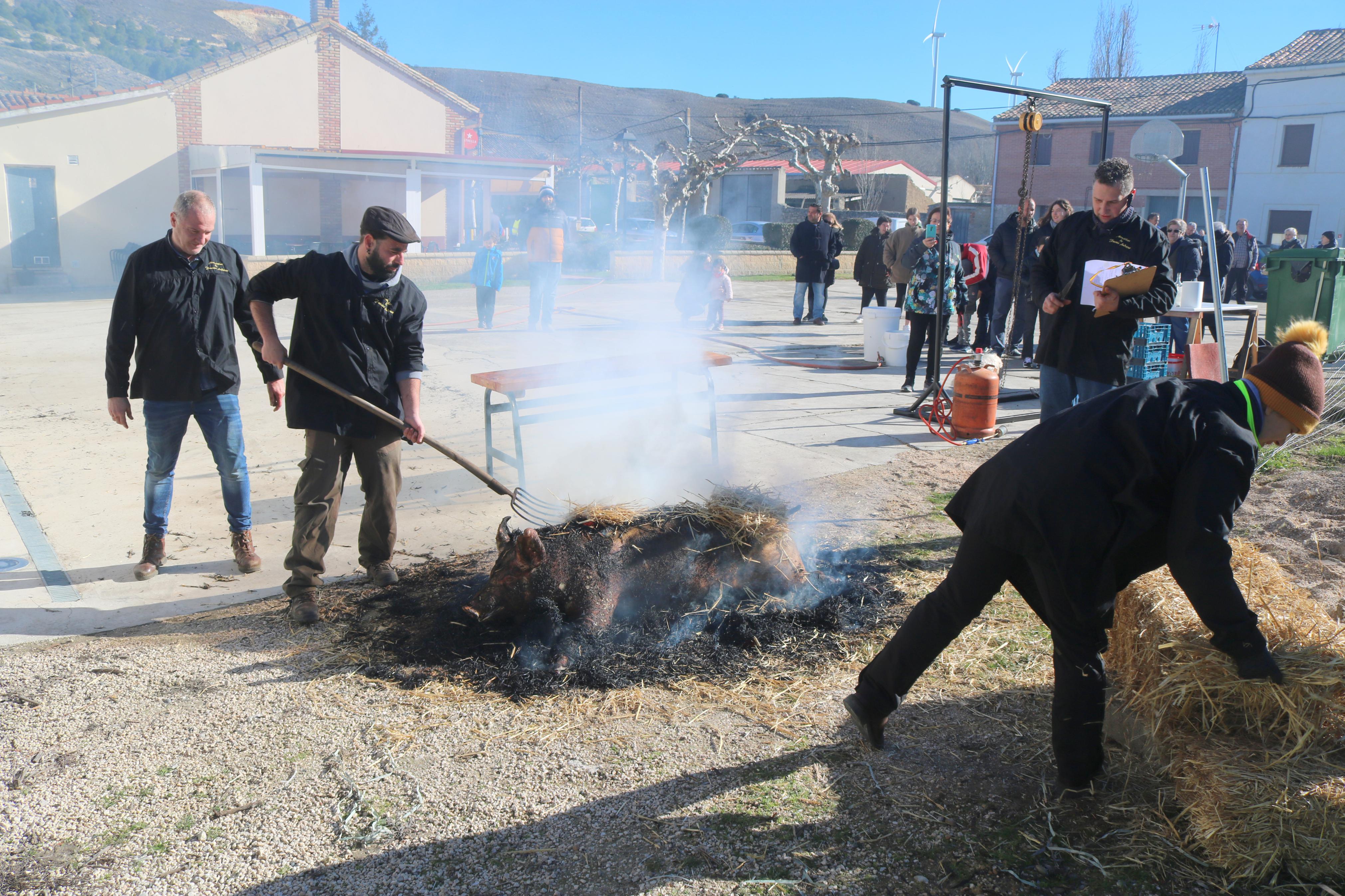 Los hornilleros se volcaron con la Fiesta de la Matanza