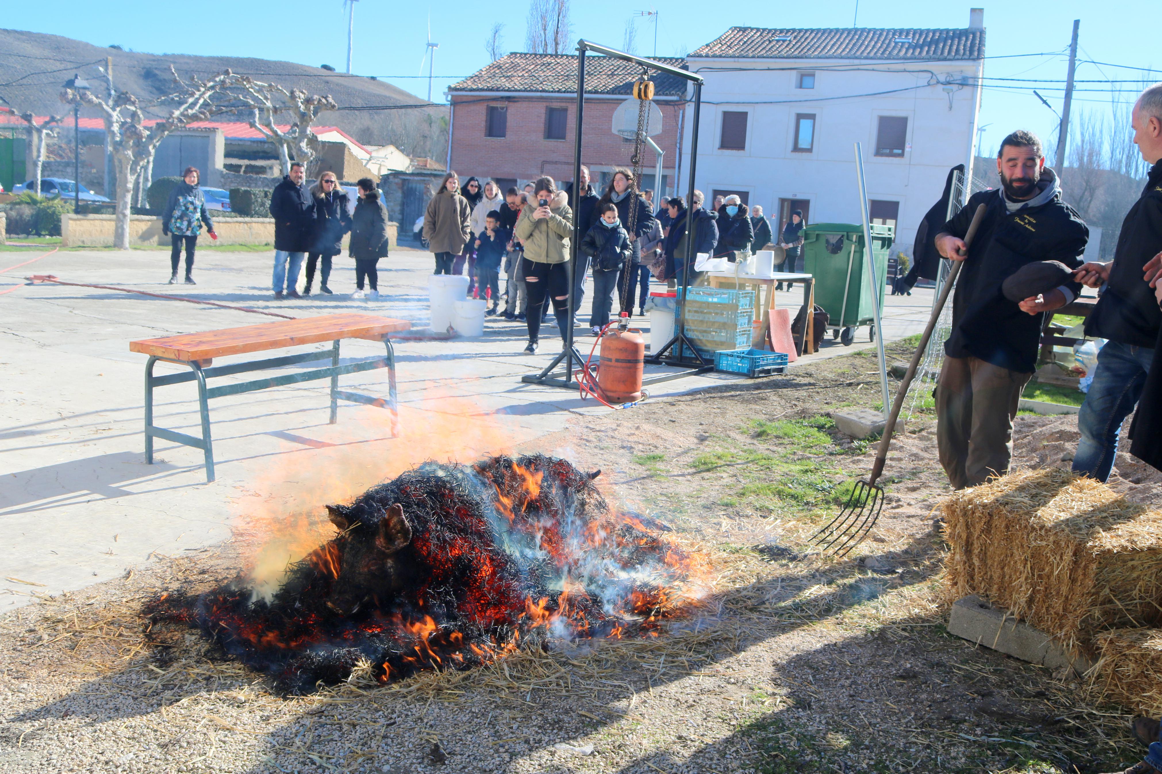 Los hornilleros se volcaron con la Fiesta de la Matanza