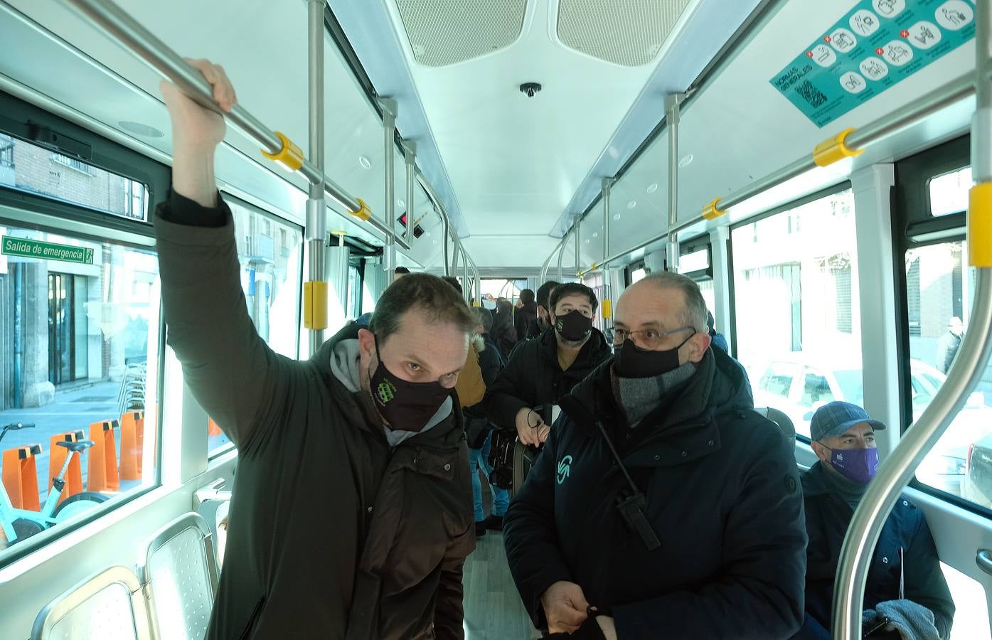 Fotos: Presentación de los nuevos autobuses eléctricos de Valladolid