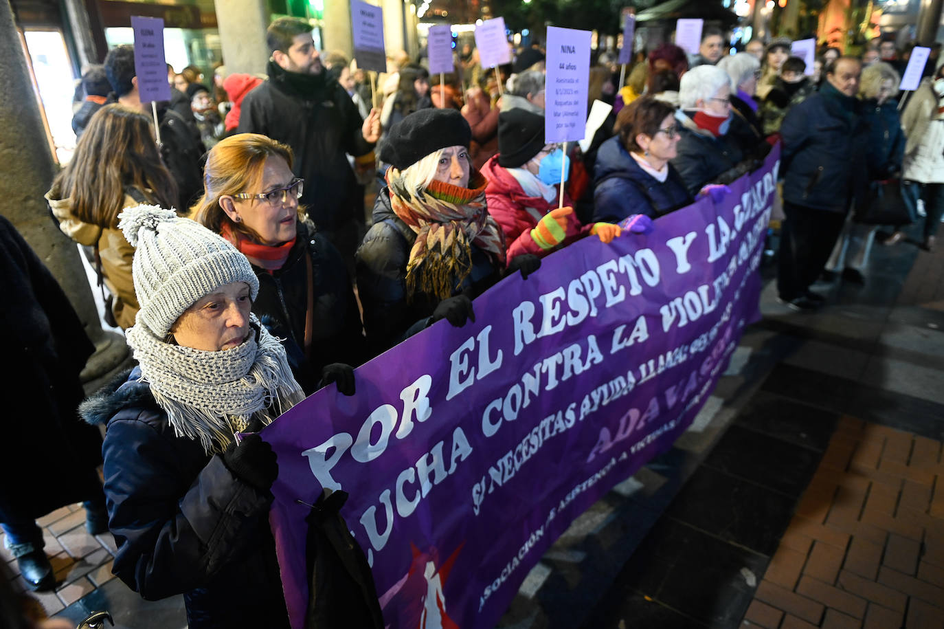 Fotos: Manifestación contra la violencia machista en Valladolid