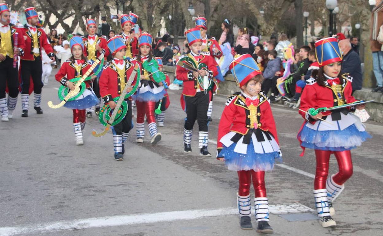 Carnaval infantil de Cuéllar el año pasado. 