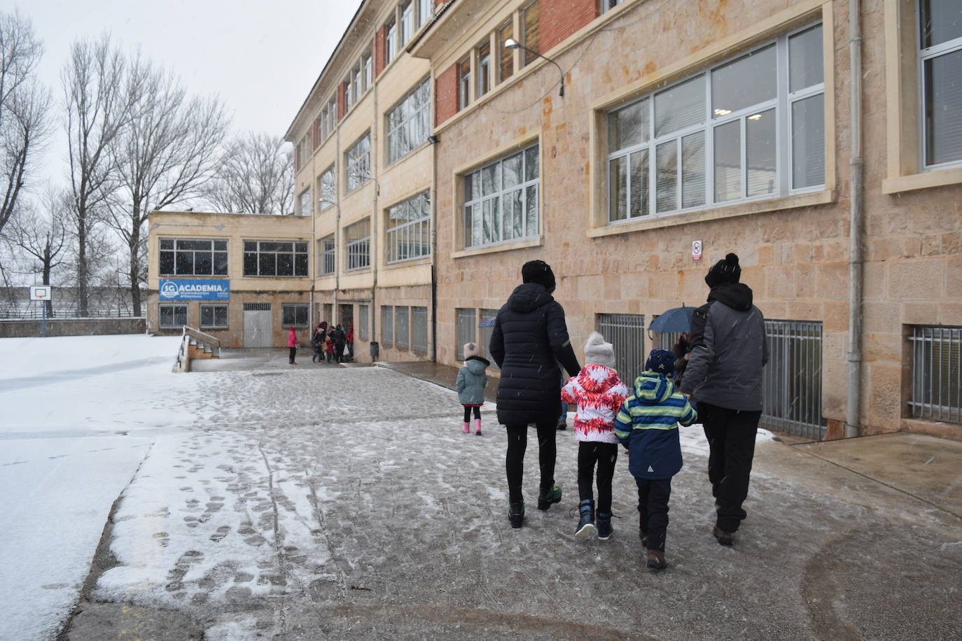 Fotos: Segunda nevada en 2023 en la provincia de Palencia