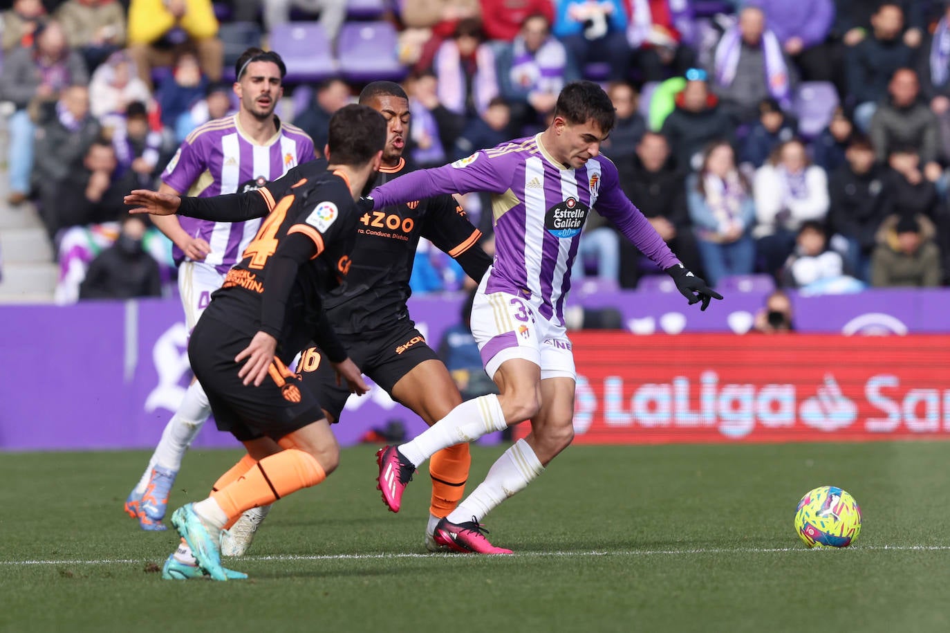 Fotos: El partido entre el Real Valladolid y el Valencia, en imágenes (2/2)