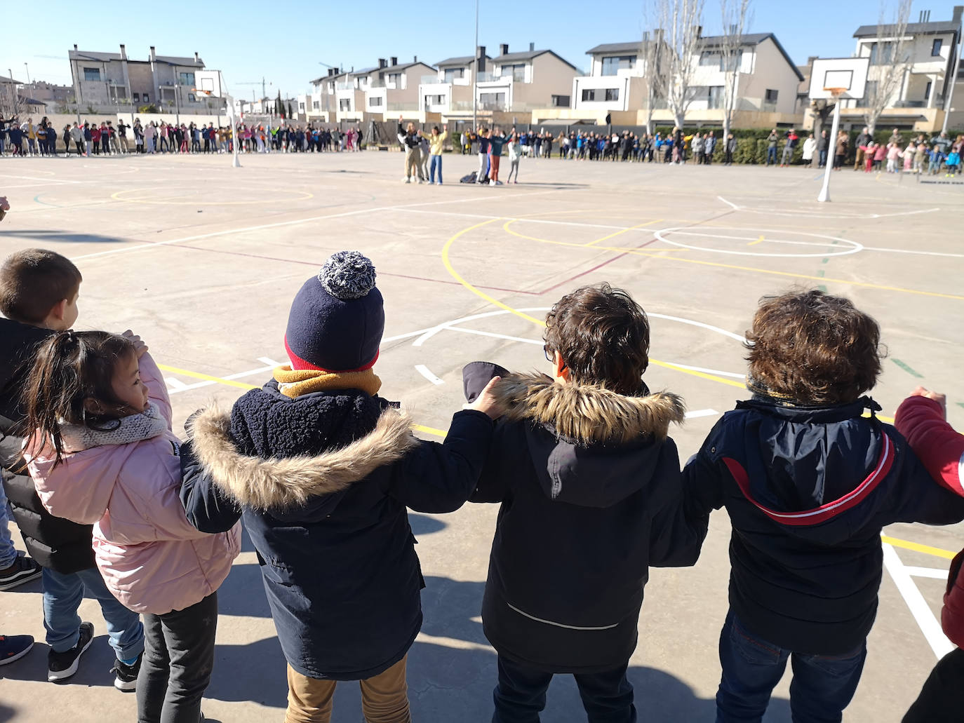 Día de la Paz en el colegio El Peral. 