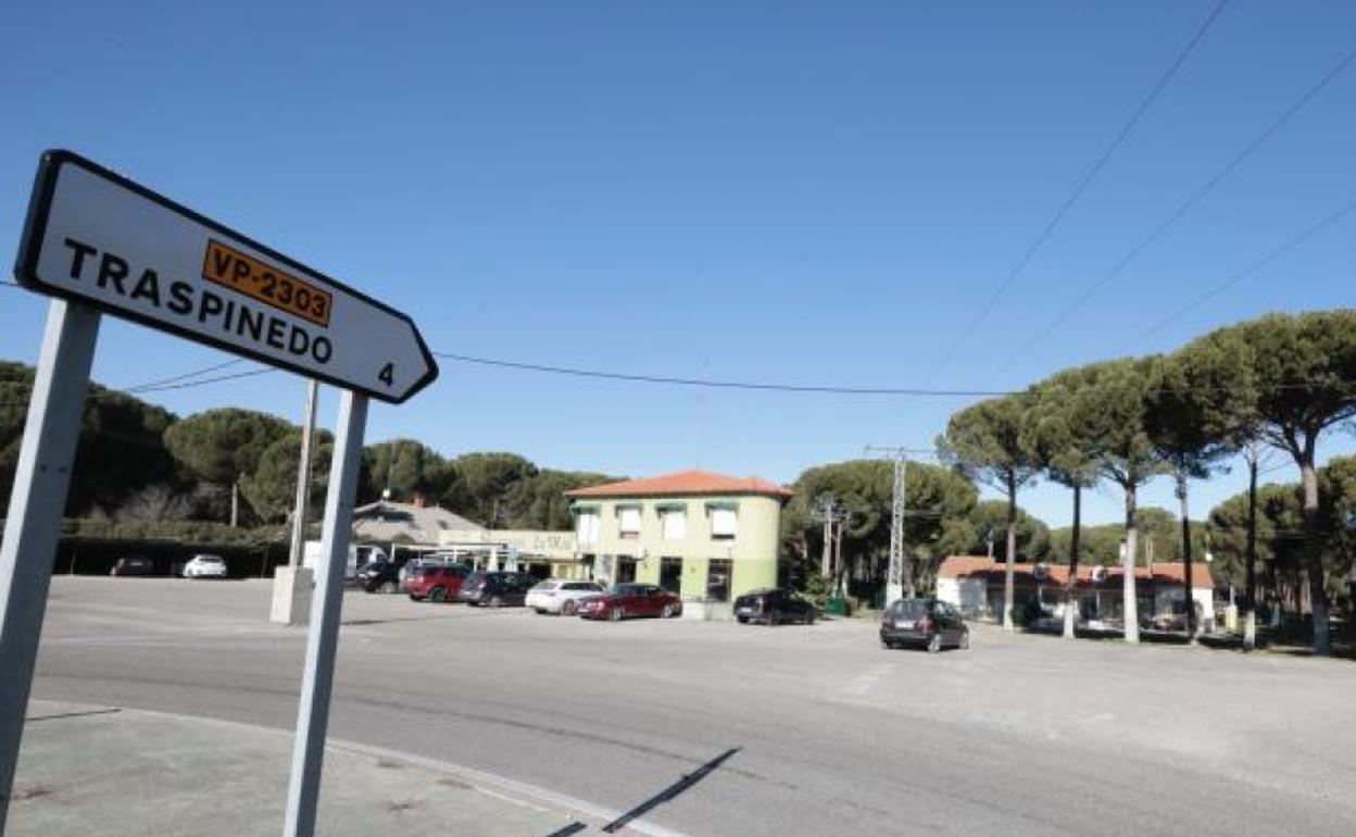 Inmediaciones del restaurante La Maña donde ha tenido lugar el accidente. 