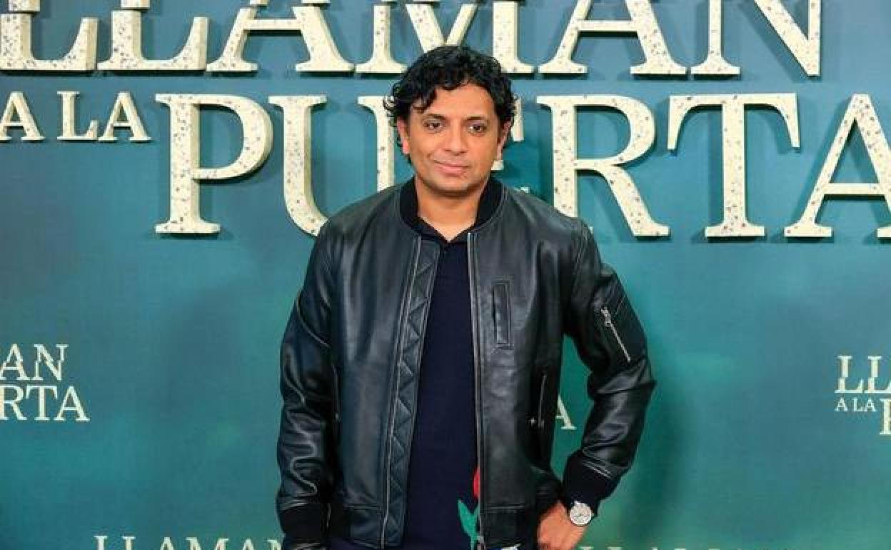 M. Night Shyamalan, durante la presentación de la película en Madrid