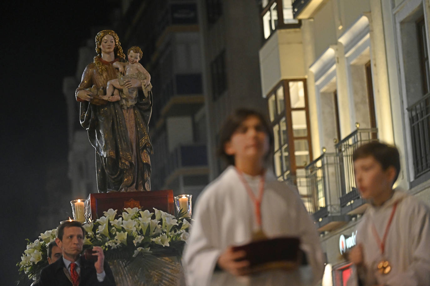 Fotos: La procesión de las Candelas en Valladolid, en imágenes