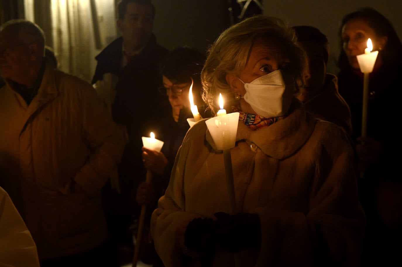 Fotos: La procesión de las Candelas en Valladolid, en imágenes
