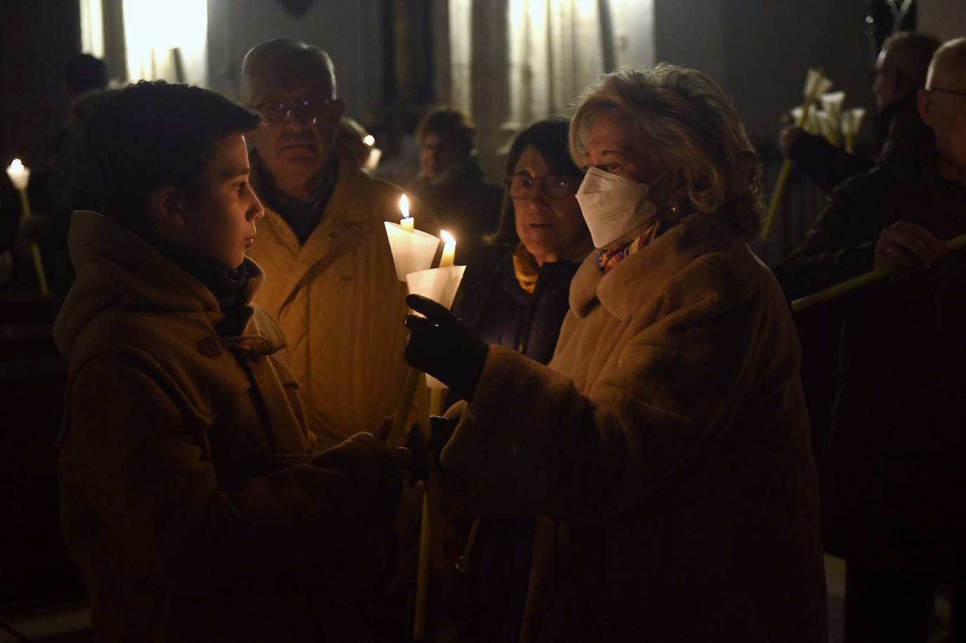 Fotos: La procesión de las Candelas en Valladolid, en imágenes