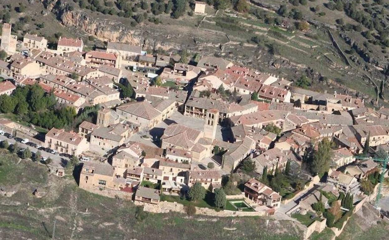 Vista aérea de Pedraza.
