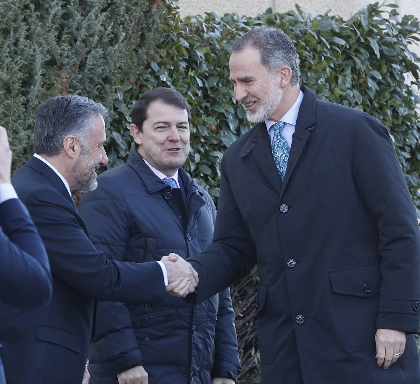 Fotos: El Rey Felipe VI conoce la innovadora planta de Gestamp en Palencia