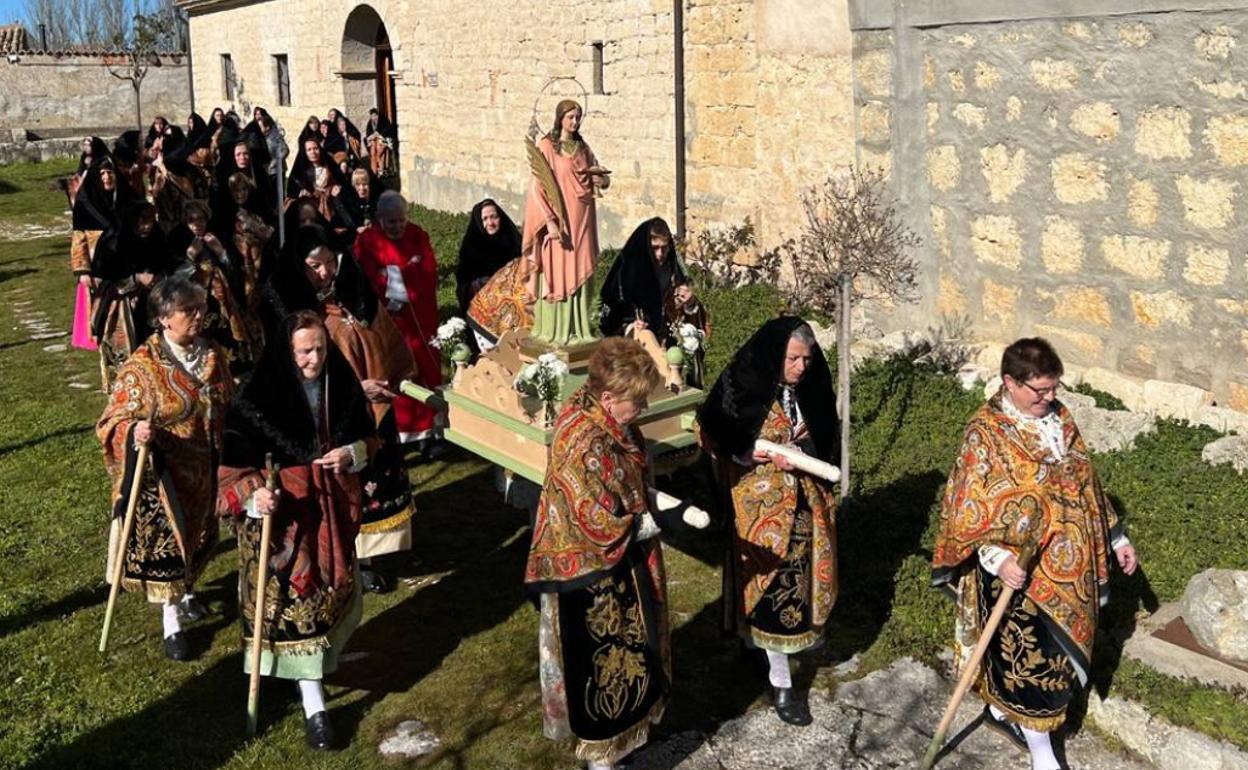 Procesión de Santa Águeda.