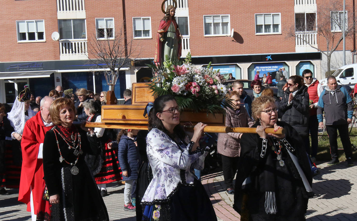 Fiesta de las Águedas en Segovia. 