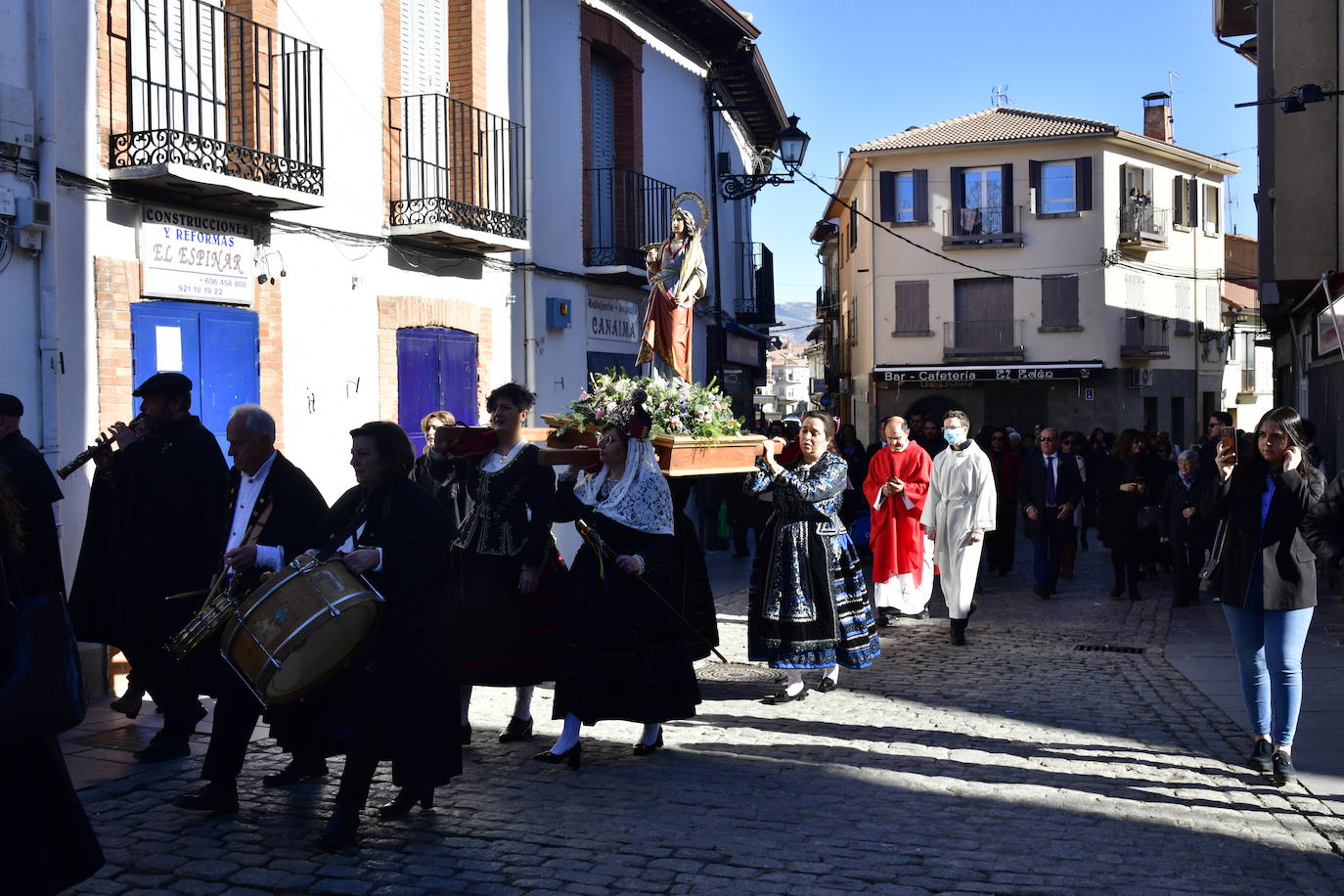 El Espinar y Cuéllar celebran Santa Águeda. 