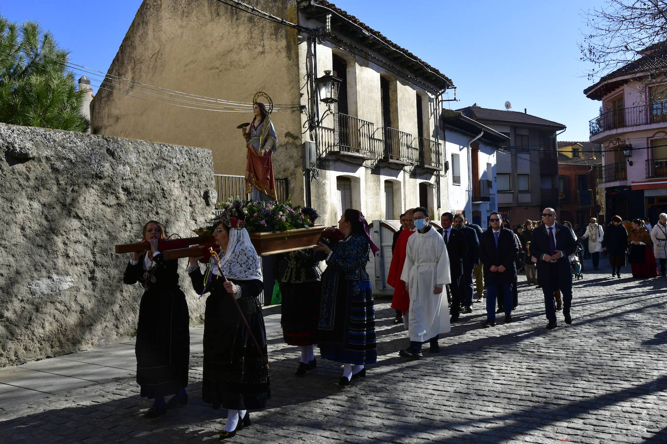 El Espinar y Cuéllar celebran Santa Águeda. 
