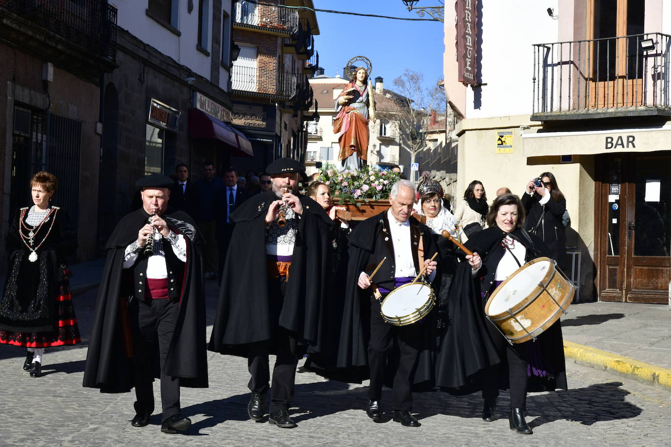 El Espinar y Cuéllar celebran Santa Águeda. 