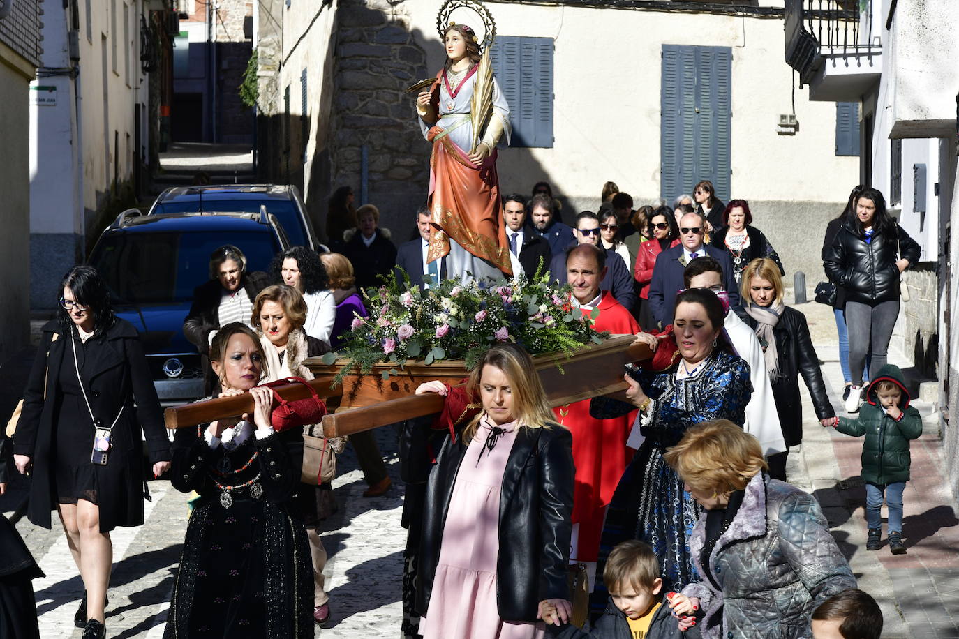El Espinar y Cuéllar celebran Santa Águeda. 
