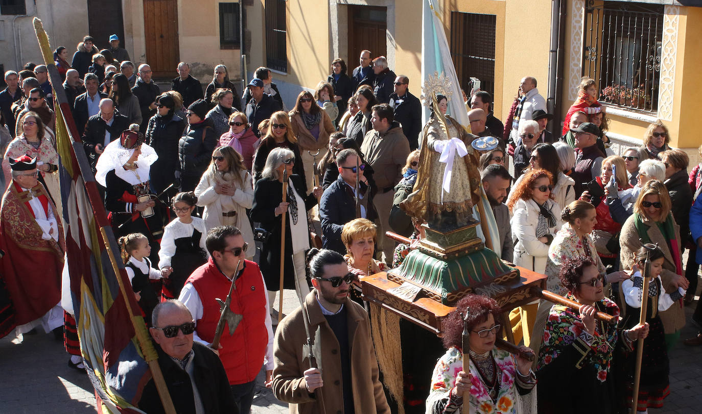 Celebración de Santa Águeda en Zamarramala. 