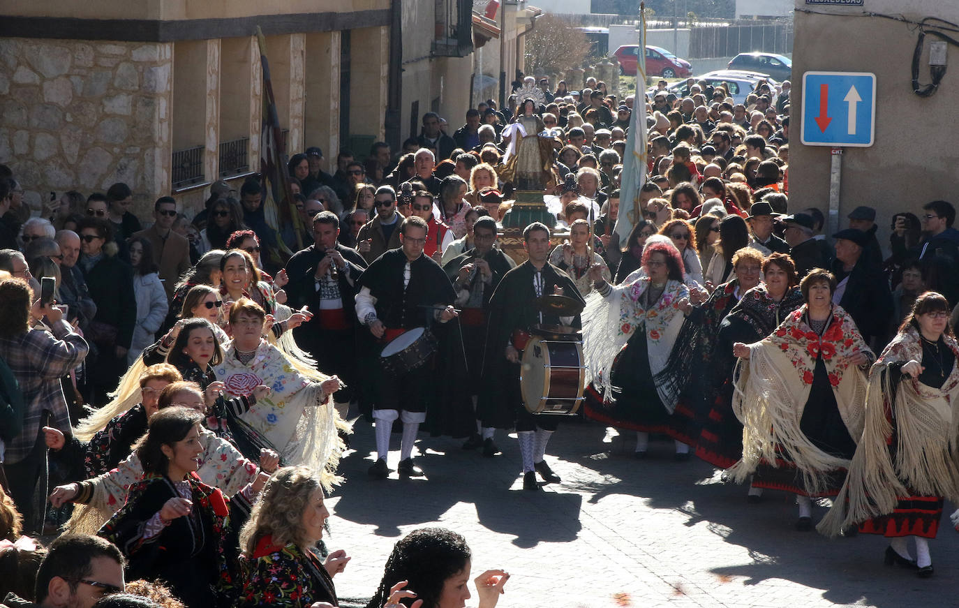 Celebración de Santa Águeda en Zamarramala. 