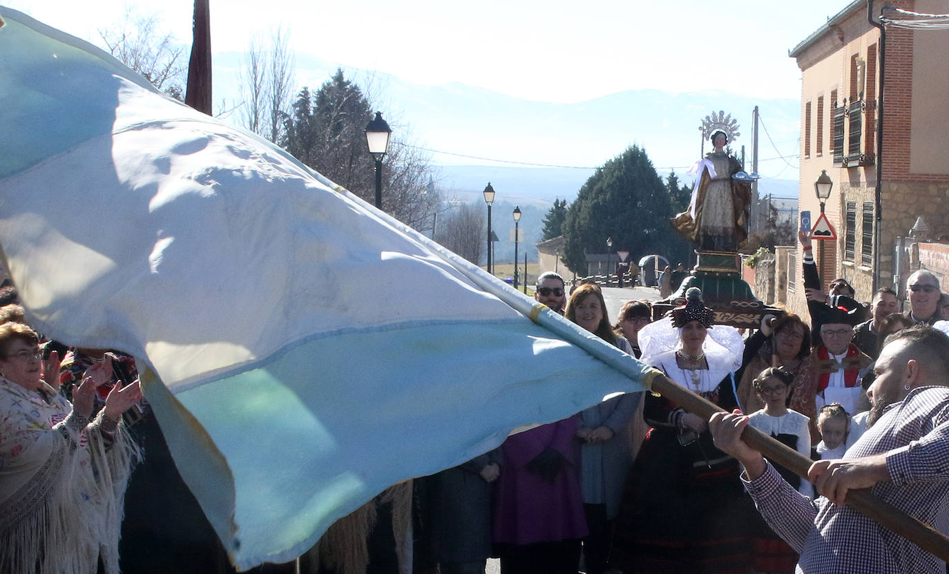 Celebración de Santa Águeda en Zamarramala. 